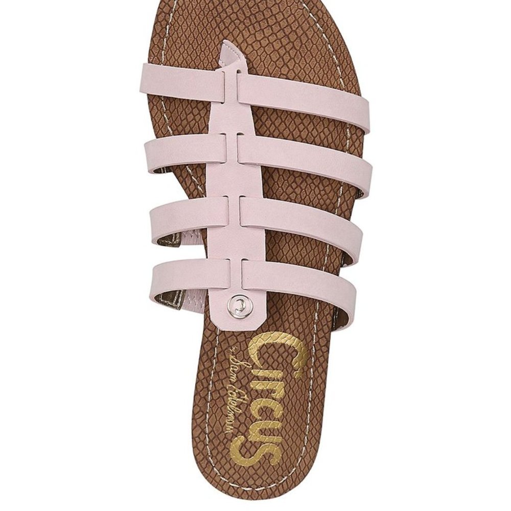 NEW Circus By Sam Edelman Colby Slide Sandal ROSE PINK SLIP ON NIB FLATS - Picture 6 of 6